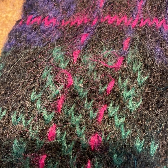 Vintage Susan Bristol Mohair Blend Button Sweater Medium - Picture 11 of 14